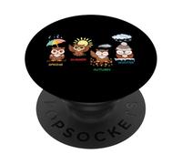 The Adorable Seasonal Owl Collective. Rain or Shine. PopSockets Adhesive PopGrip