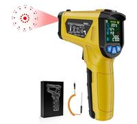 The Advanced Features Of This LCD Digital Infrared Thermometer Allow For Effortless Measurements Ranging From Fifty To Eight Hundred Degree Celsuis