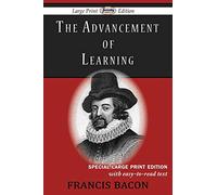The Advancement of Learning (Large Print Edition)