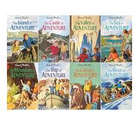 The Adventure Series Collection by Enid Blyton: Island, Castle, Valley, Sea, Mountain, Ship, Circus & River - Classic Action & Mystery Books about Four Brave Kids (8-Book Set)