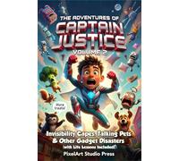 The Adventures of Captain Justice: Volume 2: Invisibility Capes, Talking Pets & Other Gadget Disasters (with Life Lessons Included!) (The Adventures ... : Tech-Powered Adventures with Heart & Humor)