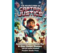 The Adventures of Captain Justice: Volume 2: Invisibility Capes, Talking Pets & Other Gadget Disasters (with Life Lessons Included!) (The Adventures ... : Tech-Powered Adventures with Heart & Humor)