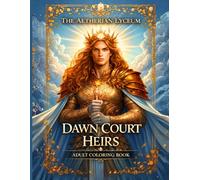 The Aetherian Lyceum Dawn Court Heirs by Dionisius: A Dark Fantasy Romantasy Coloring Book for Adults featuring 44 illustrations