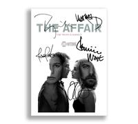 The Affair Cast Signed Autograph Signature Autographed A4 Poster Photo Print Photograph Artwork Wall Art Picture TV Show Series Season DVD Boxset Present Birthday Xmas Christmas (POSTER ONLY)