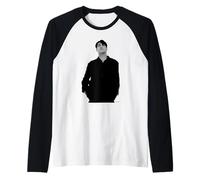 The Afghan Whigs Singer Greg Dulli Portrait By Andy Willsher Raglan Baseball Tee