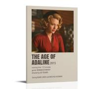 The Age of Adaline Poster Canvas Cover Wall Art Print Aesthetic Poster Art Painting for Room 20x30inch(50x75cm) Frame-style