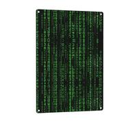 The Age of the Hacker patterned signage, indoor and outdoor wall decoration, suitable for parties, bedrooms, and porches.