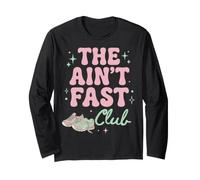The Aint Fast Club Retro Running Shoes Long Sleeve T-Shirt