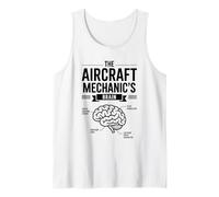 The Aircraft Mechanic's Brain, Airplane Maintenance Tank Top
