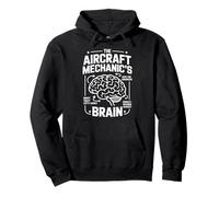 The Aircraft Mechanic's Brain, Aviation Maintenance Pullover Hoodie