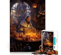 The Alchemist 1000 Pieces Jigsaw Puzzles for Teenagers Cognitive Toy Gentle Leisure Pattern Assembly Fine Art Piece (50x75cm)