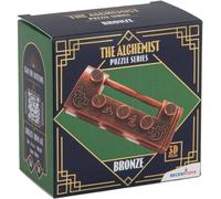 Recent Toys The Alchemist Puzzle - Bronze - Metal Brain teaser disentanglement puzzle for adults and teenagers, gifts for teenagers