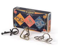 Recent Toys Metal Brain Teaser Puzzles The Alchemist – Set of 3 – Assembly & Disassembly Games