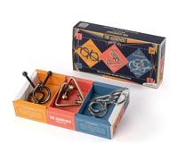 Recent Toys Metal Brain Teaser Puzzles The Alchemist – Set of 3 – Assembly & Disassembly Games
