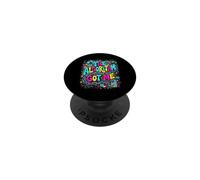 The Algorithm Got Me Graffiti Typography PopSockets Adhesive PopGrip