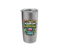 The Algorithm Stole My Attention Span Funny Stainless Steel Insulated Tumbler
