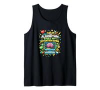 The Algorithm Stole My Attention Span Funny Tank Top