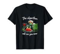The Algorithm Will See You Now Data Science Graphic T-Shirt