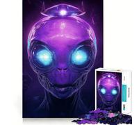 The Alien Mystery Jigsaw Puzzles 1000 Pieces for Teenagers Think Game Peaceful Time Quality Edge Perfect Present (50x75cm)