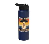 The Aliens Knew They were Screwed - Belgian Malinois Stainless Steel Insulated Water Bottle