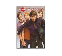The All-American Rejects Print Album Cover Signed Limited , Music Album Cover ,Pop Hip Hop Rap Singer Star Music Poster Aesthetic Canvas Wall Art for Girl And Boy Teens Dorm Decor 24x36inch(60x90cm) U