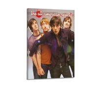The All-American Rejects Print Album Cover Signed Limited , Music Album Cover ,Pop Hip Hop Rap Singer Star Music Poster Aesthetic Canvas Wall Art for Girl And Boy Teens Dorm Decor 12x18inch(30x45cm) F