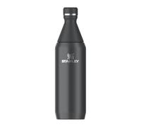The All Day Slim Sports Water Bottle 0.6L - Cold For 6 Hours - Iced For 11 Hours - BPA-Free Recycled Stainless Steel Coffee Flask - Leakproof -