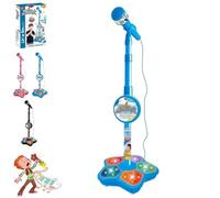 The All-in-One Microphone Toy, 2026 New Kids Bluetooth Karaoke Machine with Adjustable Stand, Echo Microphone Toy for Kids with Speaker LED, Christmas Birthday Gift for Boys Girls Little Singers