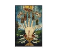 The All Powerful Hand Or The Five Persons Unknown Canvas Art Poster And Wall Art Picture Print Modern Family Bedroom Decor Unframe 20x30inch(50x75cm)