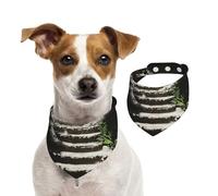 The All-Seeing Eye Pet Scarf Dog Bandanas Spring Summer Soft Cotton Puppy Scarfs Adjustable Accessories for Small Medium Large Girl Boy Pup Medium