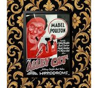 The Alley Cat (1929) Vintage Movie Film Wall Art Poster Print (A4 Framed - Black Frame)