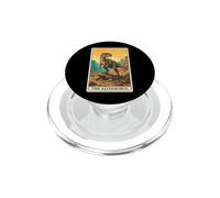 The Allosaurus Tarot Card PopSockets PopGrip for MagSafe