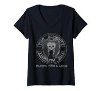The Almighty - Blood, Fire, Love V-Neck T-Shirt