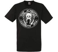 The Almighty Logo Black Tshirt Shirt Heavy Metal Tee Black L
