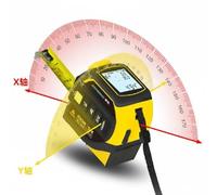 The Almighty Tape Measure Ruler, 2026 New 4-In-1 Rangefinder, Digital Measuring Tape With Led Display, ±2mm High Accuracy, 40/60/80/100m Measure, Effortless Operation (Yellow 80m)