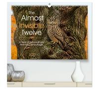 The Almost Invisible Twelve (High Quality Premium Wall Calendar 2027 DIN A2 landscape),CALVENDO 12 Month Wall Calendar: A Year of Extraordinary Animal Camouflage