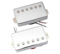 The Alnico 5 Closed Back Standard Humbucker Is Suitable For Electric Guitar Neck And Bridge Positions Professional electric pickup(2 Pcs Set Chr)