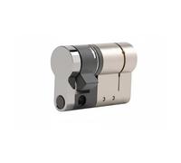 The Alnwick DORIX Half Euro Cylinder Lock DXMC30 - TS007 3-Star, Sold Secure Diamond, Satin Nickel/Brass/Chrome - Multiple Sizes (10/30 to 10/60 mm) (Satin Nickel, 10/35)