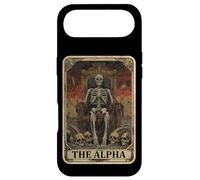 The Alpha Throne Skeleton Sigma King Queen Mystic Tarot Card Case for iPhone Air