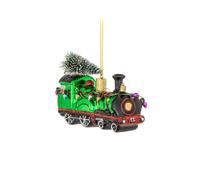 The Alphabet Gift Shop Christmas Express Train Bauble in Green The Alphabet Gift Shop Green