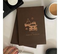 The Alphabet Gift Shop Leather Effect Campervan travel journal in Brown | Size: A5 The Alphabet Gift Shop Brown A5