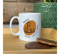 The Alphabet Gift Shop Men's Chess Daddy Mug in White The Alphabet Gift Shop White