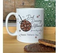 The Alphabet Gift Shop Men's Dad Dancing Mug in White The Alphabet Gift Shop White