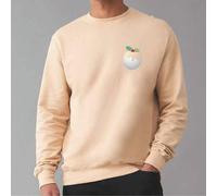 The Alphabet Gift Shop Men's Golf Christmas Pudding Jumper in Cream | Size: Small The Alphabet Gift Shop Cream S