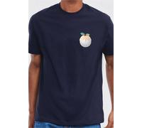 The Alphabet Gift Shop Men's Golf Christmas Pudding T-Shirt in Navy | Size: Medium The Alphabet Gift Shop Navy M
