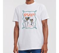 The Alphabet Gift Shop Men's Shaken Not Stirred T-Shirt in White | Size: Medium The Alphabet Gift Shop White M