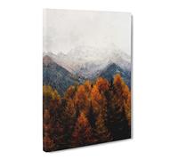 The Alps In Italy Canvas Print | Gallery Wrapped 30mm Frame Wall Art | 30x20 inches | Ready to Hang | Modern Picture | Living Room Bedroom Lounge Office