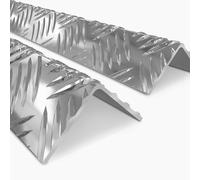 The-Aluminium Shop Tread Plate Angle - 50 x 50 x 2mm - 2500mm Length
