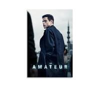 The Amateur Thriller Action Revenge Movie Poster Wall Art Canvas Aesthetic Cover Poster Vintage Music And Movies Decorative Painting for Living Room Bed Room 08x12inch(20x30cm) Unframe-style