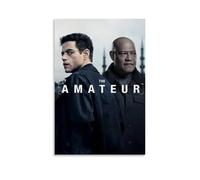 The Amateur Thriller Action Revenge Movie Poster Wall Art Canvas Aesthetic Cover Poster Vintage Music And Movies Decorative Painting for Living Room Bed Room 20x30inch(50x75cm) Unframe-style